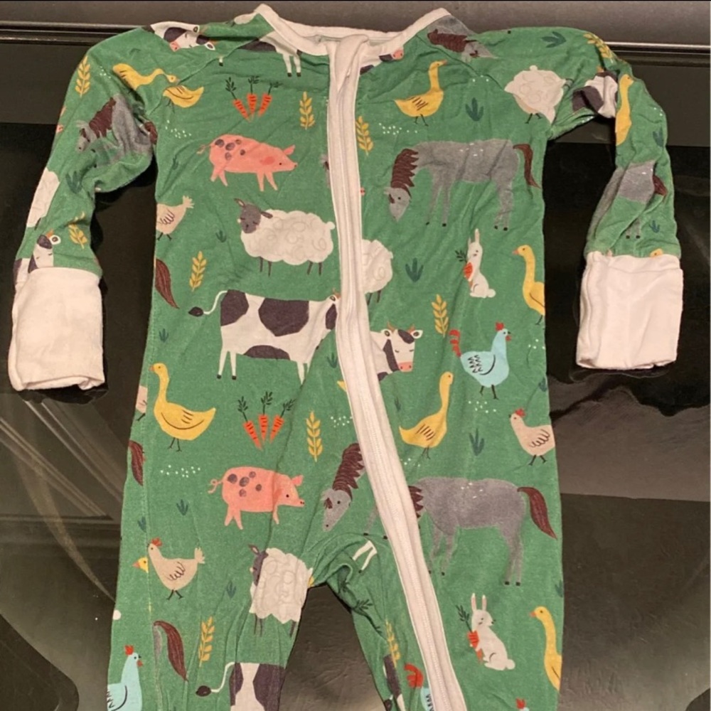 Little Sleepies Farm Onesie